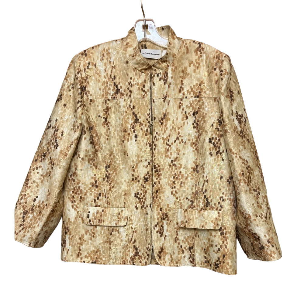Alfred Dunner Jacket.
With zip front Size 10 Great condition